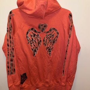 Orange hoodie